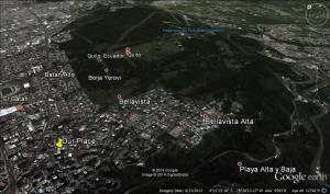 Google Earth Pin of our place.